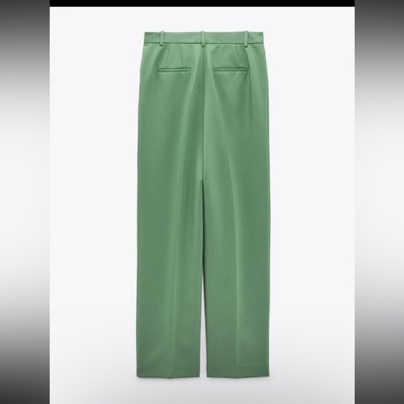 Zara green pants - Picture 7 of 9